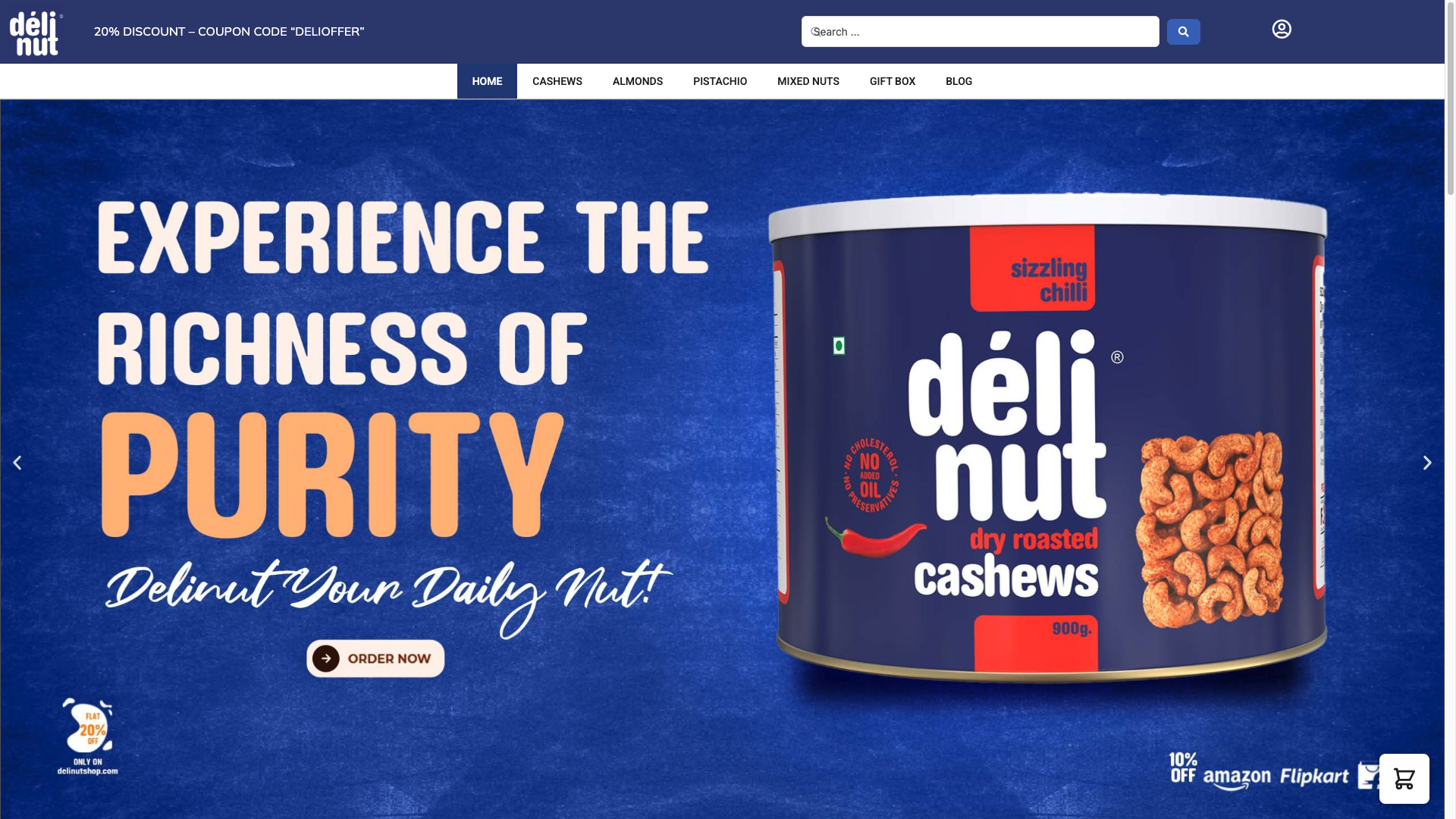 Delinut homepage