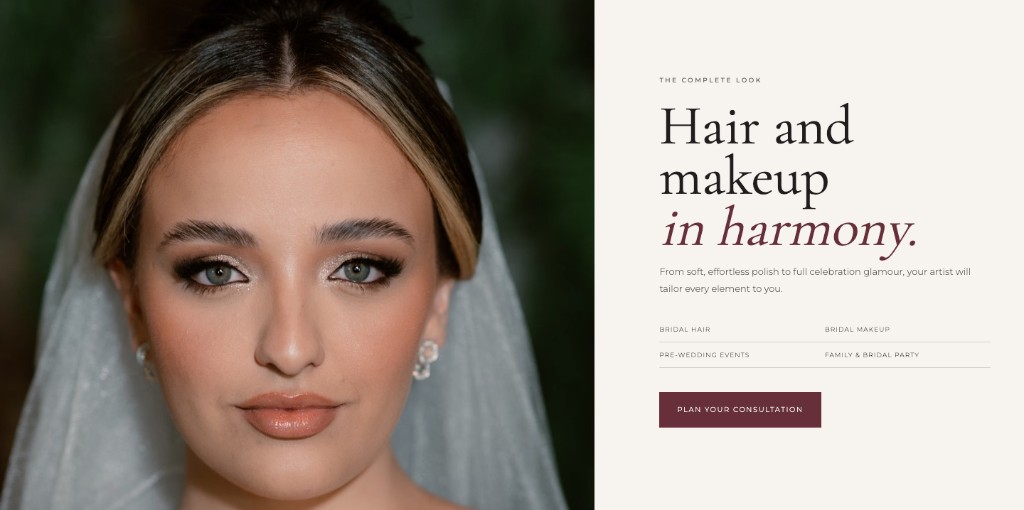 POSHÉ bridal — Hair and makeup in harmony