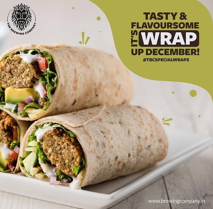 The Brewing Company special wraps social creative