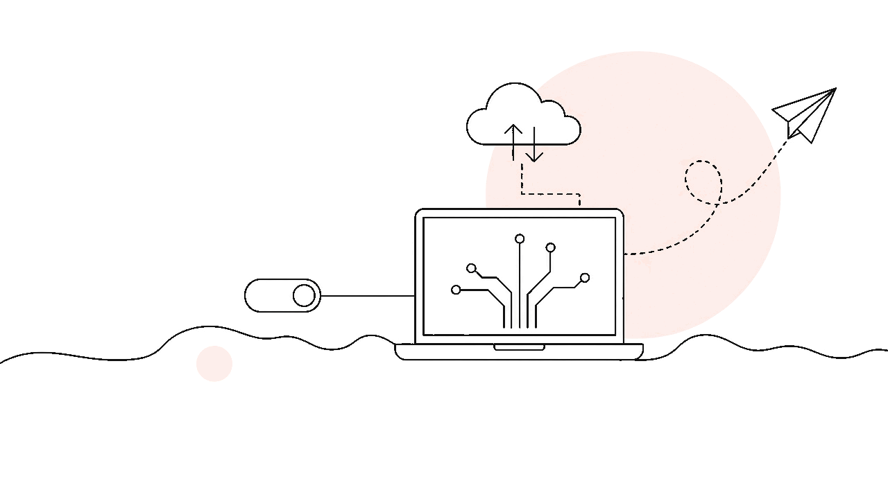 SaaS platform architecture and product dashboard