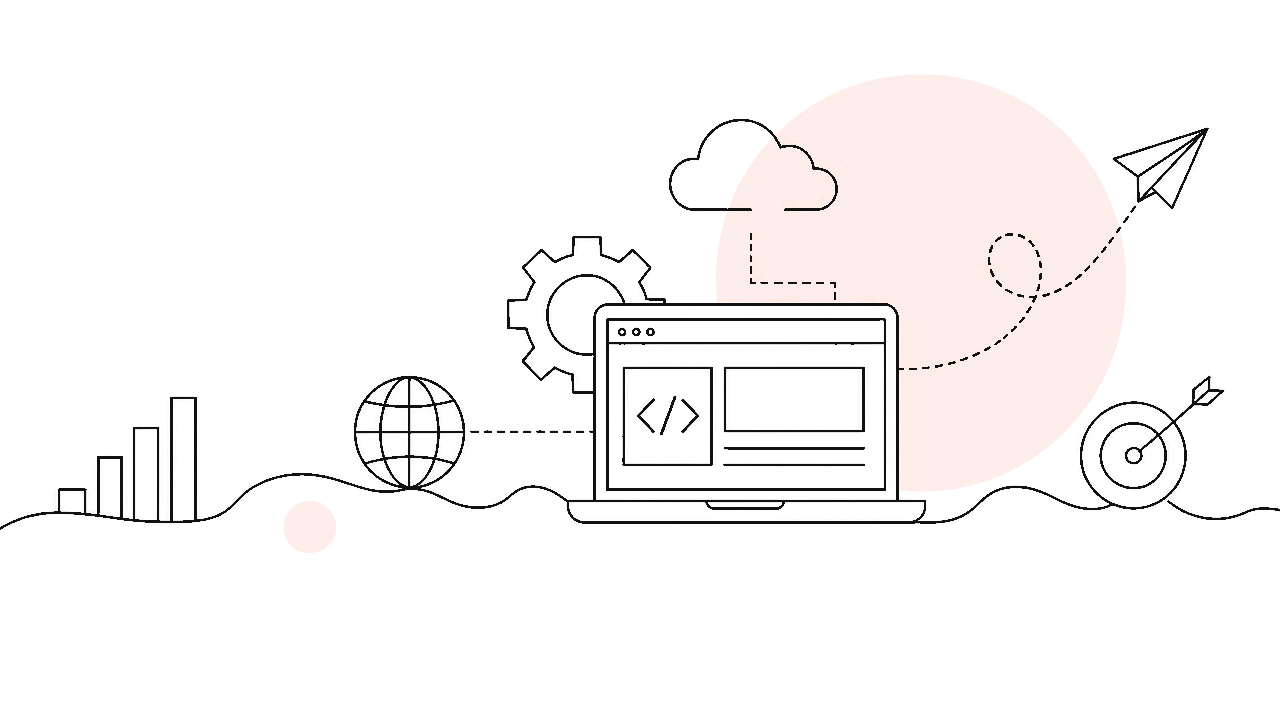 Website development interface and code editor